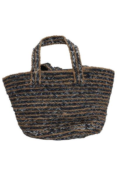 ALSAIF Wicker Thermos Bag 50 X 26 Cm Black Brown