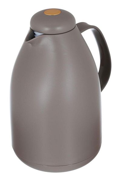 ALSAIF Timeless Penguin Pro Glass Thermos 1.5 Liters Plastic Body Cappuccino