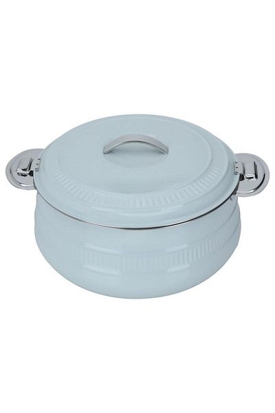 ALSAIF Steel Food Container 2500 Ml White