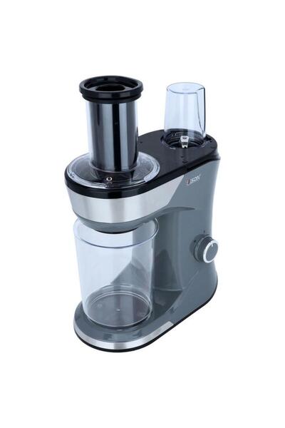 ALSAIF Food Processor + Blender 0.6L 300W 2 Speeds Dark Gray
