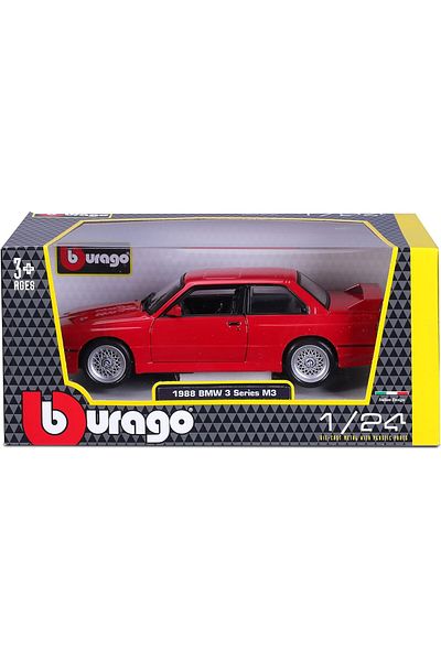 BBURAGO 1988 بي ام دبليو 3 سيريز M3 أحمر