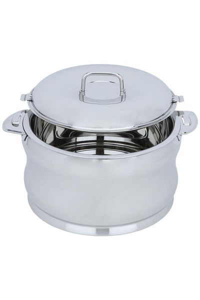 ALSAIF Sunrise Steel Food Container 5000 Ml Silver
