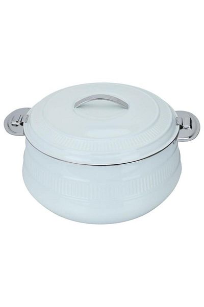 ALSAIF Steel Food Container 5000 Ml White