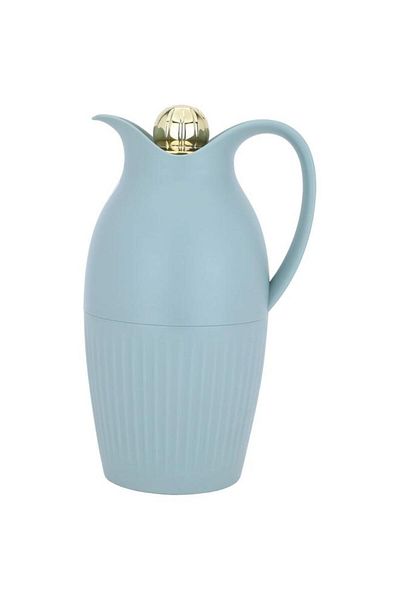 ALSAIF Ramera Pro Plastic Thermos 1.3 Liters Light Blue