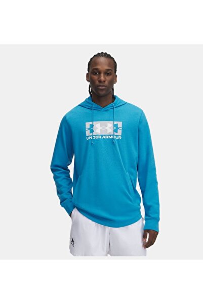 Under Armour Erkek UA Rival Terry Logo Hood Sweatshirt 1390141-452