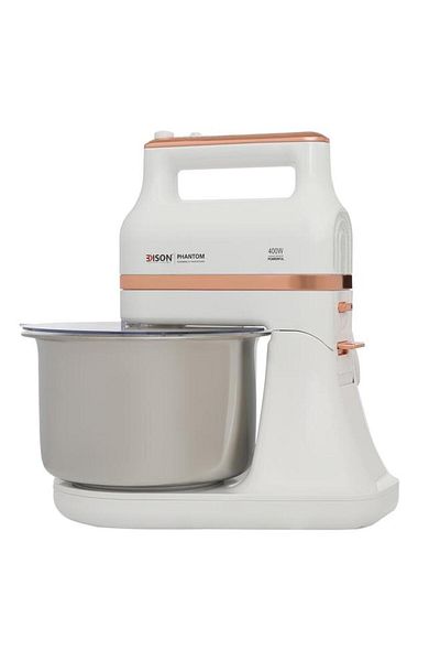 ALSAIF Phantom Stand Mixer 3.5 Liters 400 Watts 5 Speeds White