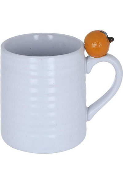ALSAIF كوب بورسلين 12.8 × 9.6 × 11.7 سم أبيض
