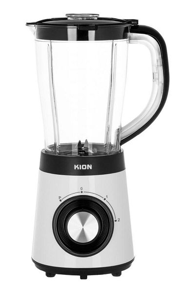 ALSAIF Kion Electric Bbb5015Pp00 Blender Plastic 500 Watt 1.5 Liter Grinder Black White