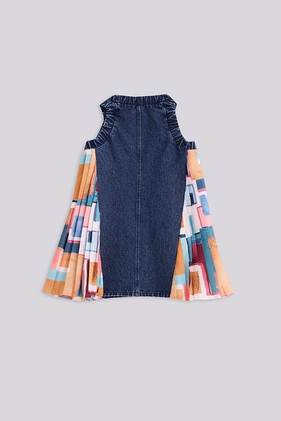 Lia Lea BG Store فستان أزرق للفتيات