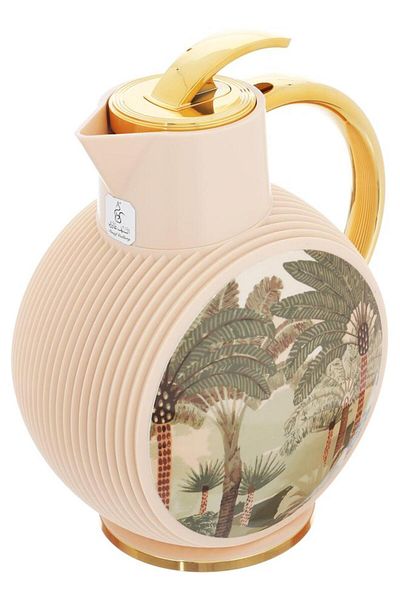ALSAIF Al Jawhara Glass Thermos 900 Ml Plastic Body Kashmir