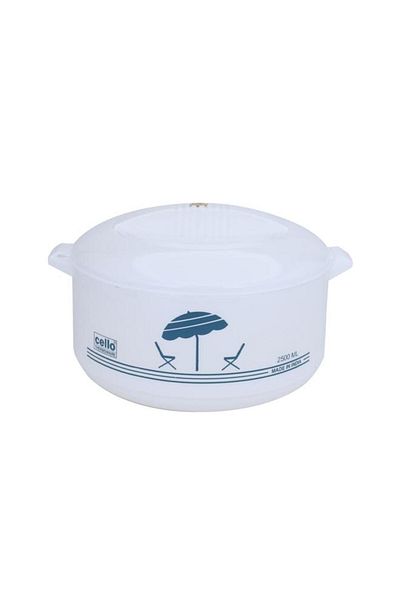 ALSAIF Steel Food Container Set 3 Pieces White