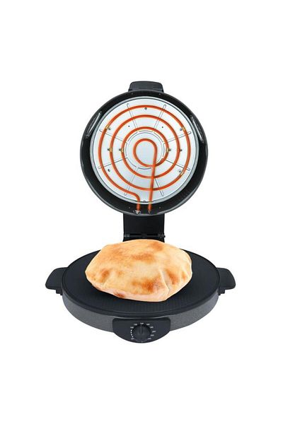 ALSAIF Electric Baker Control Dial 40 Cm 2200 Watt Grey