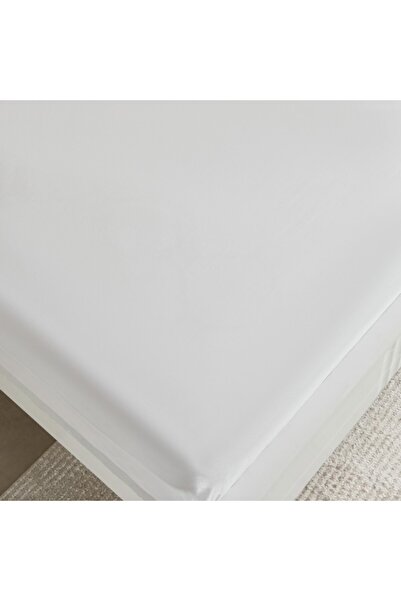 Home Box Purely Percale 300 TC Super King Fitted Sheet 200x200+40 cm