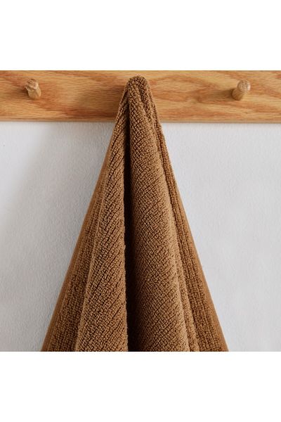 Home Box Mateo Ribbed Cotton Bath Towel 68x136 cm