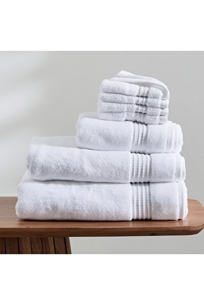Home Box Cloud Soft Serene Zero Twist 4-Piece Face Towel Set 30x30 cm