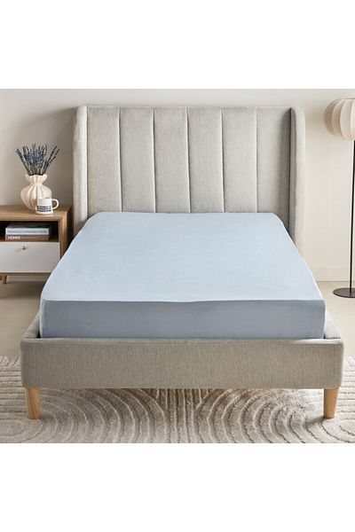 Home Box Bristol Polycotton Double Fitted Sheet 140x200+25 cm