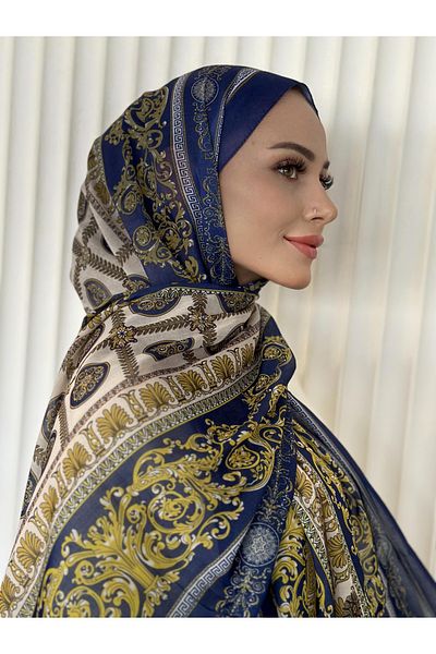 Pull Scarfs ETHNIC VUAL ESTRELLA ΣΧΕΔΙΟ - ΣΚΟΥΡΟ ΜΠΛΕ