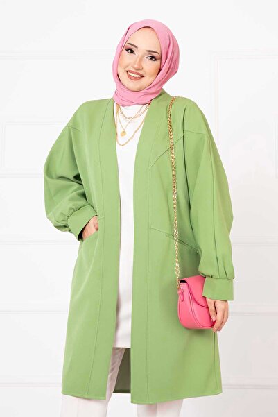 EBRUTESETTÜR Atlas Hijab Jacket with Side Pockets