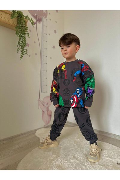 Mars Boy's Tracksuit Set