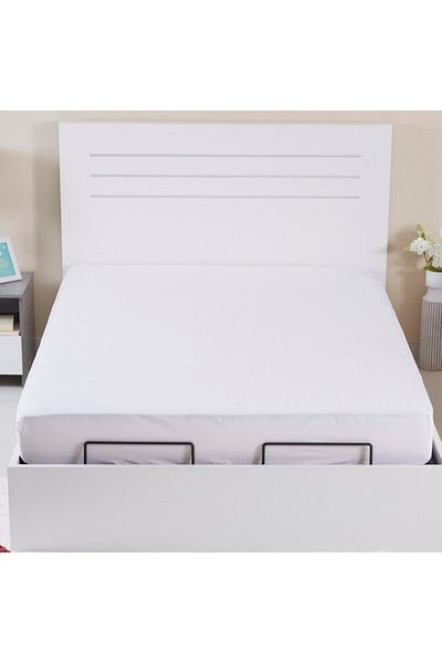 Home Box Ballina Solid Cotton Queen Fitted Sheet 150x200+33 cm