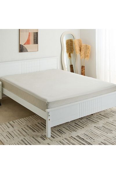 Home Box Houston Veilth Cotton Printed Queen Fitted Sheet 150x200+33 cm