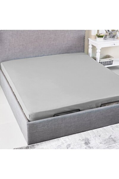 Home Box Ballina Solid Cotton King Fitted Sheet 180x200+33 cm
