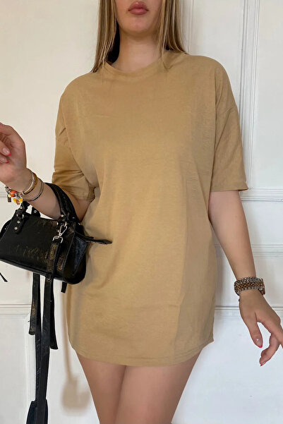 Wish BF Tricou cu mânecă scurtă, tricotat, unisex, de bază, supradimensionat,...