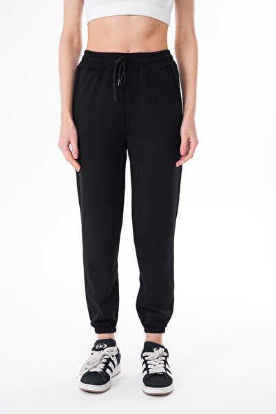 ŞİMAL Elastic Waist Detailed Single Women's Tracksuit 250207