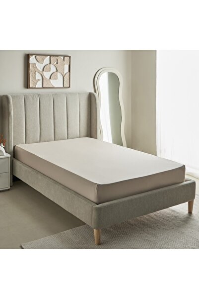 Home Box Purely Percale Twin Fitted Sheet 120x200+40 cm