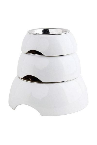 Pawise 350ml Steel Food Container - Melamine Body