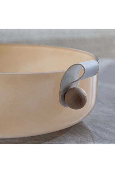 Home Box Auden Glass Decorative Bowl with Blob 25.5x23 x7 cm