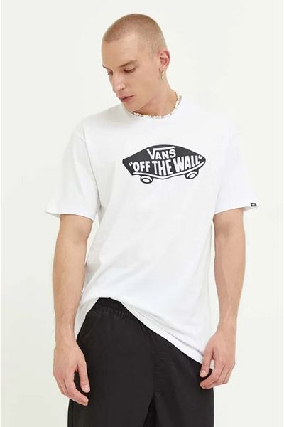 Vans Tricou alb pentru bărbați Style 76 Vans