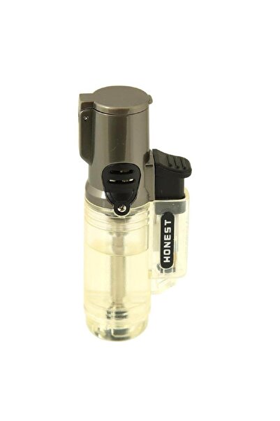 Honest Üç Torch Pürmüz Mavi Renk Plastik Puro Çakmak
