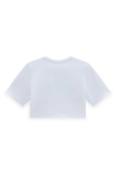 Vans Tricou Vans Go Anyplace Crew Crop I alb pentru femei