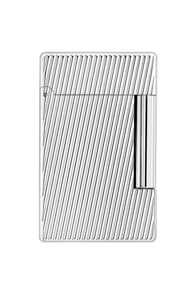 S.T. Dupont Initial Diagonal Gümüş Puro Çakmağı 20830