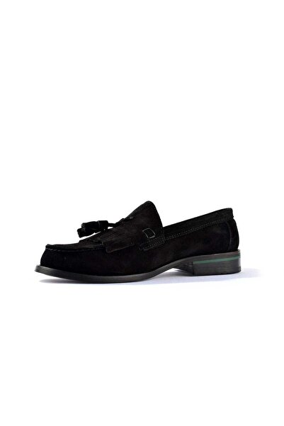 TETRİ Ανδρικά κλασικά παπούτσια Tetri Corcik 1200 Black Suede