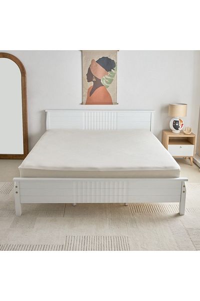 Home Box Essential King Cotton Fitted Sheet 180x200+36 cm