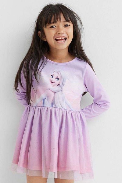 TİJK Elsali Long Sleeve Tulle Girl's Dress