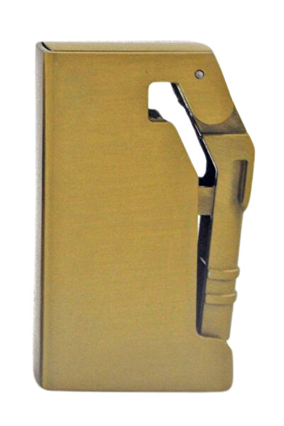 PremiumQuality Gold Tek Torch Pürmüz Metal Puro Çakmağı