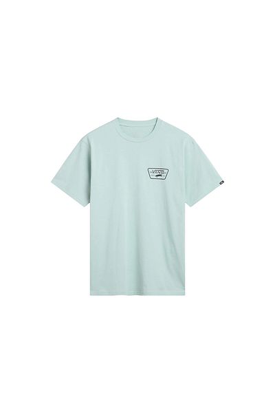 Vans Men's Grey Full Patch Back Vans T-Shirt