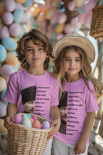 MYADA 23 aprilie 19 mai Cuvintele lui Ataturk către cei mici Tricou imprimat ...