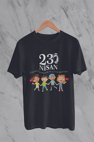MYADA Tricou pentru copii cu suveranitate specială de Ziua Nașterii 23 aprilie 23415