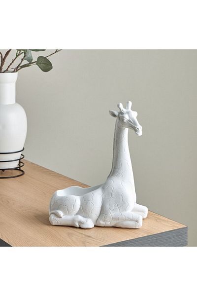 Home Box Wren Giraffe Mini Platter 23.5x13x28.3 cm