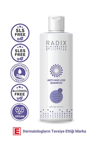 Radix 200 Ml Anti Hair Loss Anti Hair Loss Shampoo -8681877436219