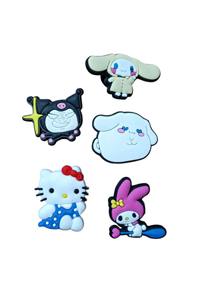 Kaptan Mavi Kuromi, Hello Kitty, Cinnamoroll, My Melody Silikon Terlik Sandal...