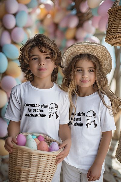 MYADA 23 aprilie Tricou imprimat pentru copii, cel mai valoros comoara noastră, special pentru copii 23426