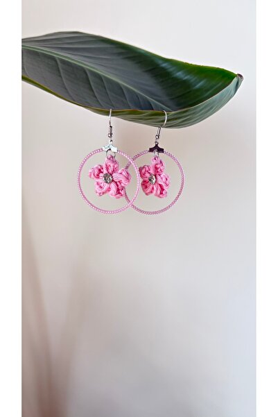 BAGS هدية خاصة لشهر نوفمبر: أقراط دينيس المصنوعة يدويًا على شكل زهرة