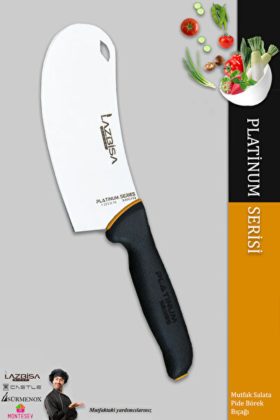 LAZBİSA Platinum Serisi Mutfak Bıçak Seti Pide Börek Salata Pizza Bıçağı Günl...