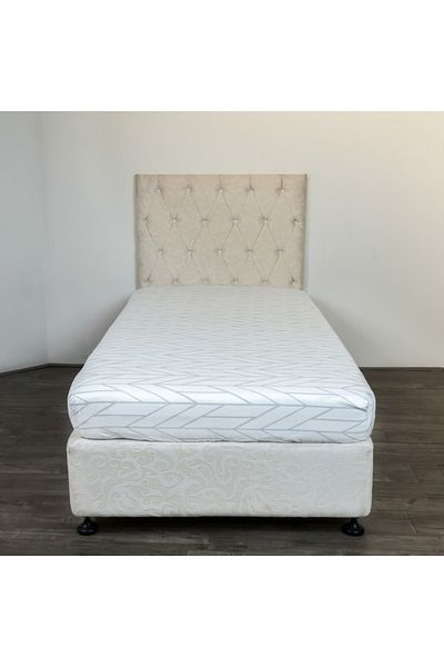 Home Box Malta Centrum Printed Cotton Twin Fitted Sheet 120x200+33 cm