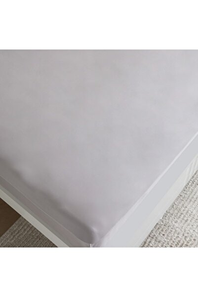 Home Box Purely Percale 300 TC Super King Fitted Sheet 200x200+40 cm